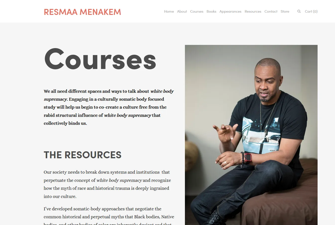 FREE- 5 Day Racialized Trauma Home Study Course By Resmaa Menakem